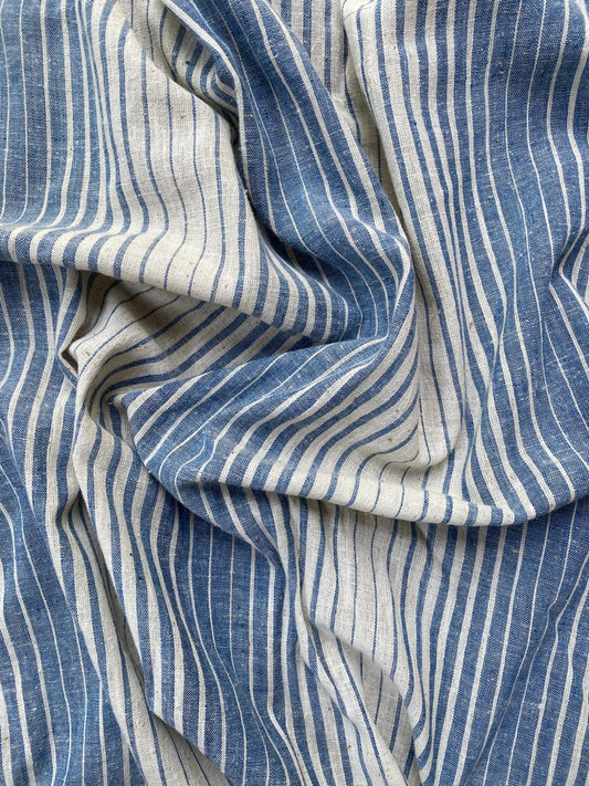 Beige Natural Dye Radiation Line Kala Cotton Fabric