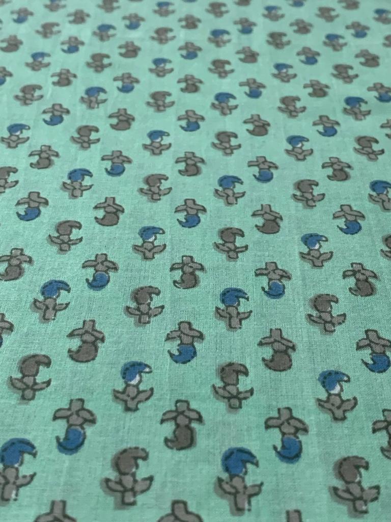 Sanganeri Cotton Fabric