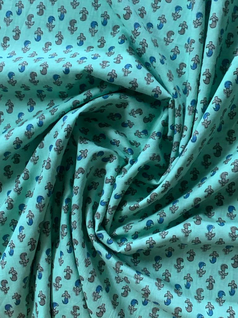 Sanganeri Cotton Fabric