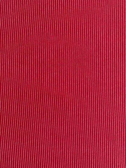 Pink Stripe Handloom Kala Cotton Fabric