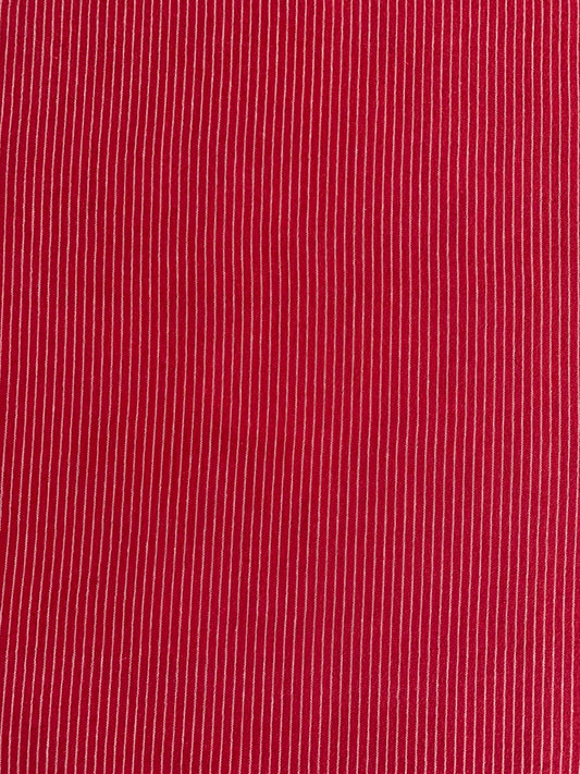 Handloom Kala Cotton Pink Stripe Fabric