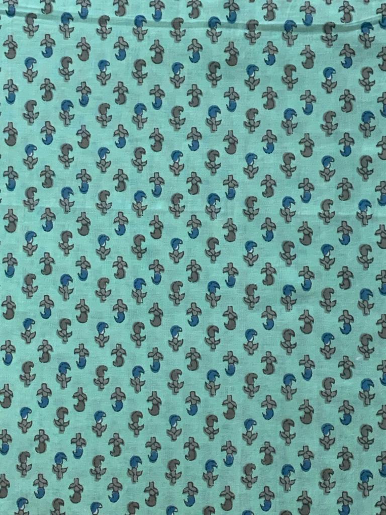 Sanganeri Cotton Fabric